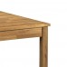 Julian Bowen Coxmoor Solid Oak Square Dining Table, Oak