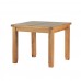 Oseasons 90 Cm Solid Oak 4 Seater Square Dining Table