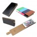Honest Quality Quality Iphone 5 5g 5s Black Leather Flip Case Cover With Two Card Slot