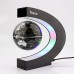Yosoo C Shape Decoration Magnetic Levitation Floating Globe World Map Led Light - Christmas Gift