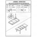 Oseasons Solid Oak 1.3m Twin Leaf Extending Dining Table