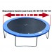 Zupapa Trampoline Replacement Padding Surround Multiple Choice 8ft 10ft 12ft 14ft (14ft)