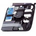 Ultimateaddons® Ultim-it 10 Inch Tablet Case With Integrated Travel Organiser To Hold Mobile Phone & Gadget Accessories