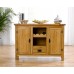 Madrid 2m Solid Oak Dining Table With 2 Solid Oak Benches