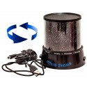 Revolving Stars Projector - Wow Stars (not Star Master) - Colorful Night Sky Light Projector, Bedside Mood Lamp - Revolves 360 Degrees Automatically - 3 Meter Long Usb Cable Included