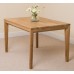 Bevel Solid Oak 120 Dining Room Table And 4 Montana Dining Chairs *available In 4 Colours* (ivory)