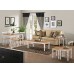 Birlea Primrose Dining Set (table & 4 Chairs), Buttermilk & Oak