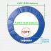 10ft 12 Ft 14 Ft 15 Ft Zupapa ® Trampoline Pad Replacement Surround Spring Cover Padding Color Blue