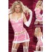 Sexy Pvc Bustier & Mini Skirt Set. Gloves Are Not Included. Size Medium Uk 10/12.