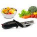 Homequip Clever Kitchen Cutter 2-in-1 Gadget | Save Time And Effort, Quickly Cut Vegetables, Chicken, Cheese And Fruits On The Go | Smart Chopper, Slicer Knife, Scissors And Chopping Board All In One