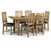 Julian Bowen Astoria Extending Oak Dining Table