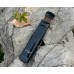 Skyreat Portable Pocket Guitar Practice Tool Gadget 6 String 4 Fret Model For Beginner Black