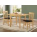 Birlea Oxford Drop Leaf Dining Set, Oak Finish