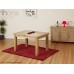 1home Solid Oak Dining Table Dining Room Furniture Extending Extend 120cm To 165cm (table With 4 Chairs)