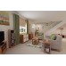 Waverly Oak Small Console Table In Light Oak Finish | Solid Wooden Telephone / Bedside / Lamp / Side / End Stand