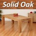 1home Stunning 100% Solid Oak Dining Table Set With Chunky Legs 240cm (table Only)