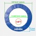 10ft 12 Ft 14 Ft 15 Ft Zupapa ® Trampoline Pad Replacement Surround Spring Cover Padding Color Blue