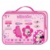 Fancy Classic Collection Disney Minnie Mouse Large Hair Accessory Set In Zipped Pvc Carry Bag
