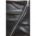Lovarni Pvc Asymmetric Zip Detailed Skirt Black Black Uk12