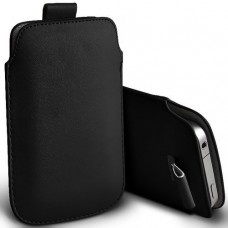 Gadgets World Black Pull Tab Pu Leather Pouch Cover Case Only Fits For Nokia Lumia 925,nokia Lumia 928,nokia Lumia 900,nokia Lumia 822,nokia Lumia 820,nokia Lumia 810,nokia Lumia 720. (black)