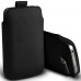 Gadgets World Black Pull Tab Pu Leather Pouch Cover Case Only Fits For Nokia Lumia 925,nokia Lumia 928,nokia Lumia 900,nokia Lumia 822,nokia Lumia 820,nokia Lumia 810,nokia Lumia 720. (black)