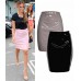 New Womens Ladies Celebrity Inspired Wet Look Mini Skirt (uk 14, Nude Pink)