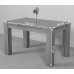 Kuba Chunky Solid Oak 125 X 80 X 77 Cm Dining Room Kitchen Table
