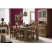 K.interiors Collection Hardwick Oak Telephone Table With Lacquer Finish, Brown