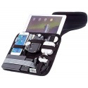 Ultimateaddons® Ultim-it 10 Inch Tablet Case With Integrated Travel Organiser To Hold Mobile Phone & Gadget Accessories