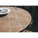 Trueshopping High Quality Sawley Bistro Tiled Garden Patio Outdoor Dining Set Table And 2 Chairs Hard-wearing Cafe Style Easy To Assemble