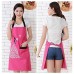 Moolecole Womens Kitchen Aprons Waterproof Bib Overalls Anti-oil Stain Adult Sleeveless Pvc Butterfly Pinafore Apron With One Pockets For Cooking Baking Purple