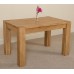 Kuba Chunky Solid Oak 125 X 80 X 77 Cm Dining Room Kitchen Table