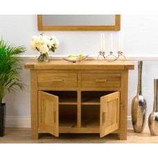 Paris Solid Oak 2 Door 2 Drawer Sideboard