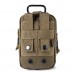 Onetigris Compact Molle Edc Pouch Utility Gadget Pouch For Hiking Camping Daily Use (coyote Brown)