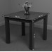 Oslo Solid Oak Square (90 Cm X 90 Cm) Dining Table & 4 Ivory Lola Leather Chairs
