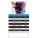 Size 8 - 10 (to Fit: 26-28 Inch Waist / 30-34 Inch Hips / 12-13 Inch Length) S33 Black Wet Look Pvc Lycra Micro Mini Pull-on Skirt