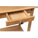 Waverly Oak Small Console Table In Light Oak Finish | Solid Wooden Telephone / Bedside / Lamp / Side / End Stand
