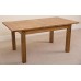 Cotswold Rustic Solid Oak Extending Dining Table (132cm - 198 Cm)