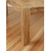 1home Full Solid Oak Dining Table Set With Chunky Legs Room Furniture 200cm (table With 8 Chairs)