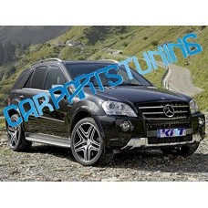 Kitt Rbmb02 W164 Mercedes M-class 2005-2011 Running Boards Side Steps Side Skirts