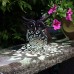 Smart Garden Metal Scroll Owl Solar Light