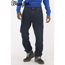 Wrangler Texas Stretch Regular Jeans - Blue Black