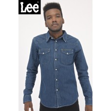 Lee Slim Western Shirt - Midstone
