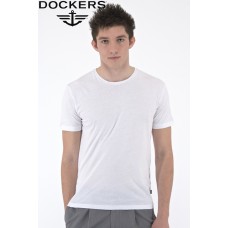 Dockers 2 Pack Crew Neck T-shirt - White