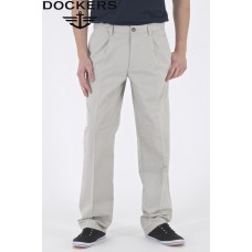 Dockers D2 Pleated Twill Chinos - Cloud