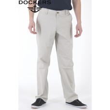 Dockers D2 Flat Front Twill Chinos - Cloud