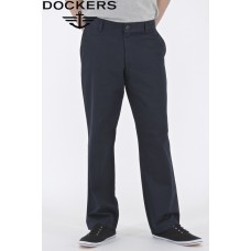 Dockers D2 Flat Front Twill Chinos - Navy