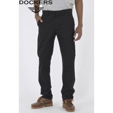 Dockers D-zero Stretch Sateen Chinos - Black