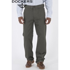 Dockers D1 Twill Chinos - Olive Drab