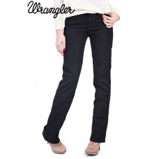 Wrangler Sara Regular Fit Jeans - Pitch Black